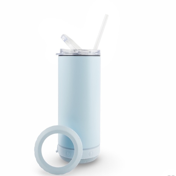 BLUETOOTH 4 IN 1 POWDER COATED CAN COOLER SPEAKER ICE WONDERLAND CUSTOM ENGRAVED - Picture 1 of 7